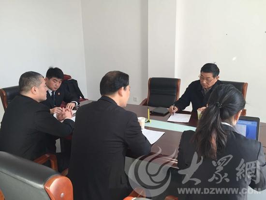 今天与陈光武律师会见的是山东高院聂树斌案复查合议庭审判长朱云三